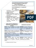 Guía de Aprendizaje Fase PLANEACIÓN