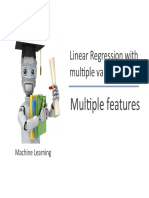 Slide 4 - Linear Regression With Multiple Variables