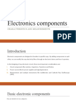 Electronics Components: Characteristics and Measurements