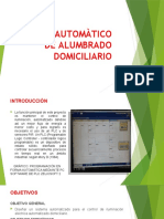 Sistema Automàtico de Alumbrado Domiciliario