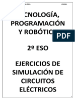 Cuaderno de Ejercicios de Simulación de Circuitos Eléctricos Con Crocodile