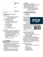 7.2 Laboratory Methods For Antimicrobial Susceptibility Testing