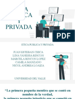 Etica Publica y Privada