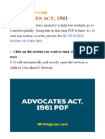 Advocates Act, 1961