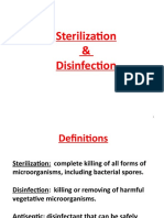 Sterilization Disinfection Ot