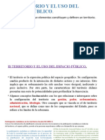 El Territorio y El Uso Del Espacio Público Cuarto Medio