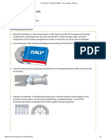 SKF Mount - 22318 EJA - VA405 - Hot Mounting - Housing