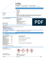 Silver Nitrate: Safety Data Sheet