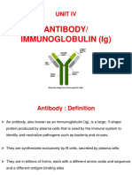 Unit IV - Antibody PDF