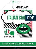 Must-Know Italian Slang Words & Phrases - Innovative Language Learning, L PDF