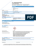 Argon, Refrigerated Liquid: Safety Data Sheet P-4564