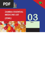 Zambia Essential Medicine List (ZEML)