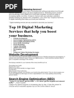 What Are Digital Marketing Services