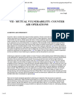 Vii - Mutual Vulnerability Counter Air Operations