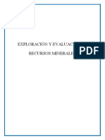 Exploración y Evaluación de Recursos Minerales 1