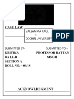 Valsamma Paul v. Cochin University