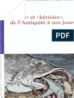 Sectes Et Hérésies, de Lantiquité À Nos Jours by Alain Dierkens, Anne Morelli