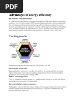 Advantages of Energy Efficiency