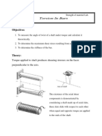 Objectives:: Experiment 4 Strength of Material Lab