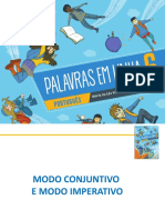 Palavras em Linha 6 - Modos Conjuntivo Imperativo