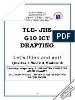 TLE-LE 10 - Q1 - W4 - Mod4 - ICT-DRAFTING