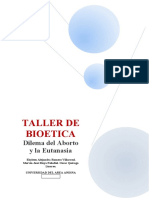 Taller 2 Ensayo Eutanasia y Aborto Bioetica