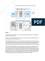 Below Show The Layout of A University's Sports Centre Now, and How It Will Look After Redevelopment