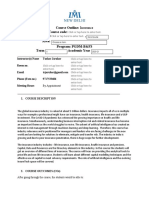 Course Outline: Insurance Course Code: Credit:, Area: Program: PGDM-B&FS Term Academic Year