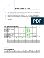 Drilled Cast-In-Place Pile Design Based On ACI 318-02