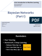 Bayesian Networks (Part I) : 10 - 601 Introduction To Machine Learning