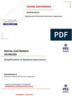 UNIT 1: Simplification of Boolean Expression