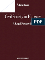 Civil Society in Hungary Rixer PDF PDF