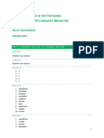 English For Veterinary Medicine ANSWER KEY