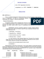 Complainant Vs Vs Respondent: Second Division