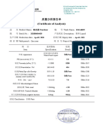 (Certificate of Analysis) : Apr.02. 2020 Apr.01. 2021