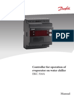 Controller For Operation of Evaporator On Water Chiller: EKC 316A