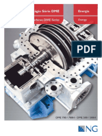 Catálogo Turbinas Multiestágio Série DME Multi Stage Turbines DME Series Folder