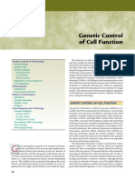 Genetic Control of Cell Function PDF