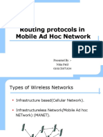 Routing Protocols in Mobile Ad Hoc Network