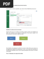 Informacion Base de Datos