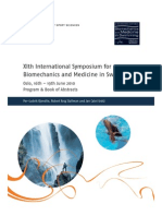 XI International Symposium On Biomechanics and Medicine in Swimming