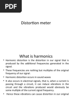 Distortion Meter