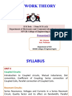 Network Theory: Presented by