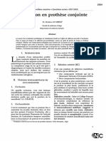 3.1 L'occlusion en Prothèse Conjointe