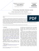 Modelling and Forecasting Australian Domestic Tourism: George Athanasopoulos, Rob J. Hyndman