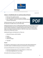 Law and Ownership of Patents