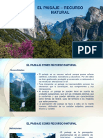 El Paisaje - Recurso Natural (S-4-2)