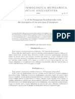 AnAM L., 1994 - A Check-List of The Hungarian Scarabaeoidea With The Description of Ten New PDF