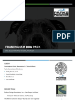 Framingham Dog Park Study