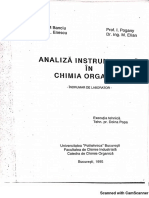 Analiza Instrumentală in Chimia Organica - 20181116225239 PDF